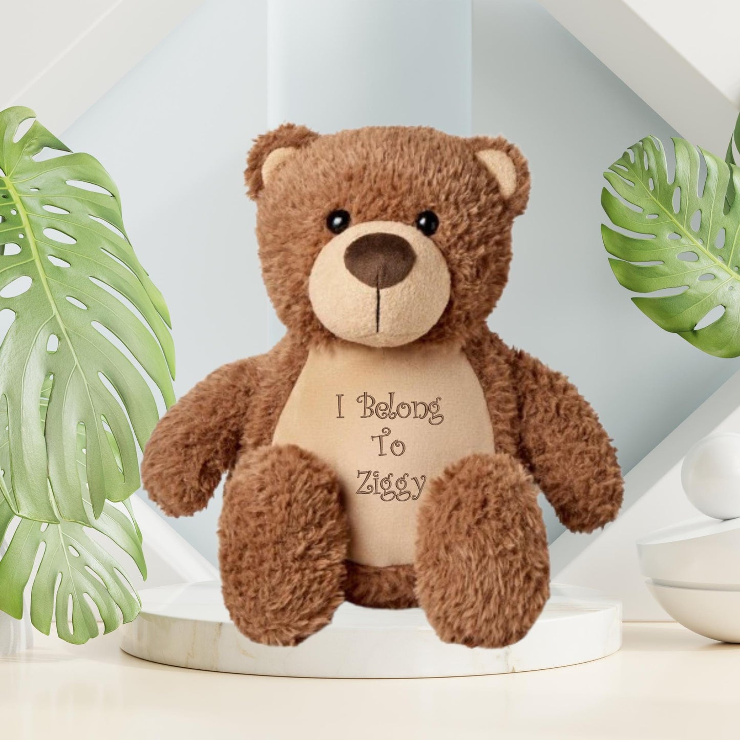 Large Personalised Teddy Bear – Custom Embroidery