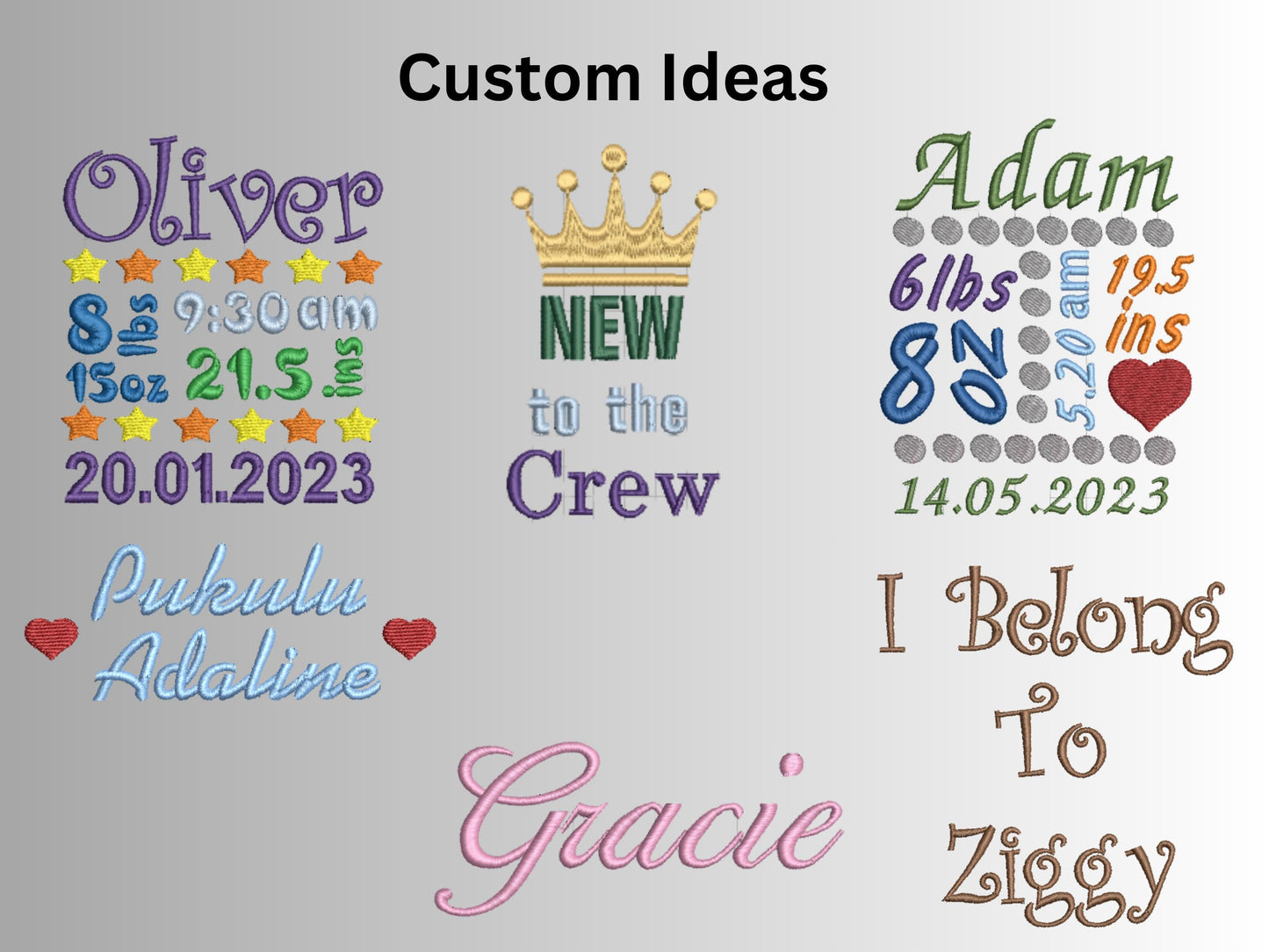 Large Personalised Plush Elephant – Custom Embroidery